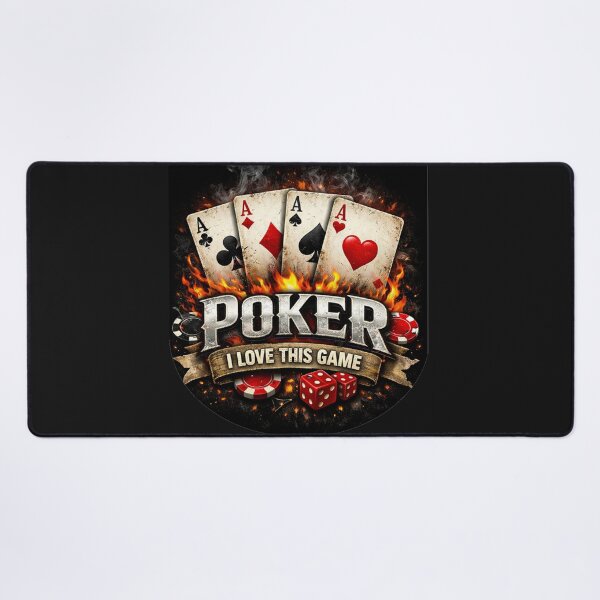 Item preview, Poker Fire  I Love This Game | Aces & Casino Style Design designed and sold by MWSailingClub.