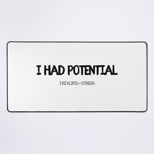 Item preview, I Had Potential Former Gifted Kid Burnout Meme Shirt designed and sold by Region.