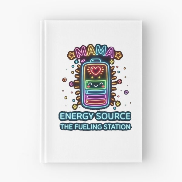 Item preview, Mama Energy Source - Neon Mother's Day Battery Design designed and sold by Mossypixels.