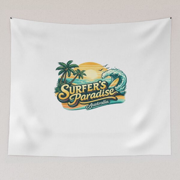 Item preview, Surfers Paradise Gold Coast Queensland Broadbeach Burleigh Heads Pacific Coastline designed and sold by Aryabek.