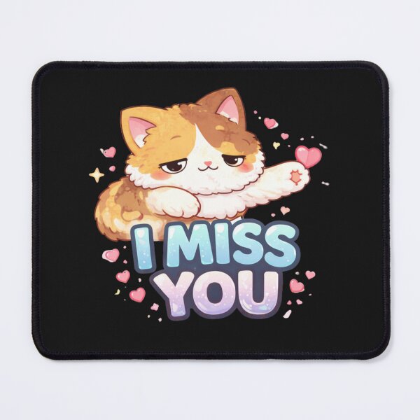 Item preview, Mochi Cozy Cat – I miss you designed and sold by Mochi Studio.