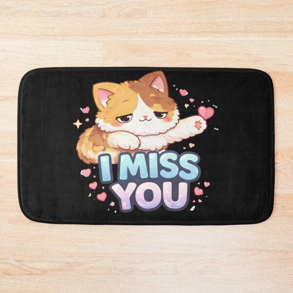 Item preview, Mochi Cozy Cat – I miss you designed and sold by Mochi Studio.