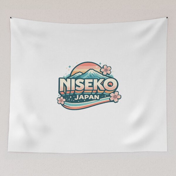 Item preview, Niseko Japan Hokkaido Mount Yotei Hirafu Kutchan Ski Resort Landscape designed and sold by Aryabek.
