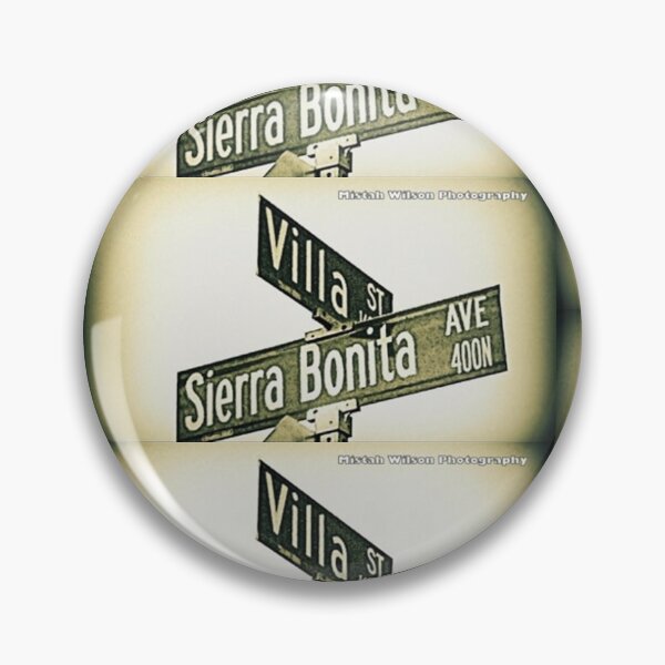 Item preview, Villa Street & Sierra Bonita Avenue, Pasadena, California by Mistah Wilson designed and sold by The Street Sign Store.