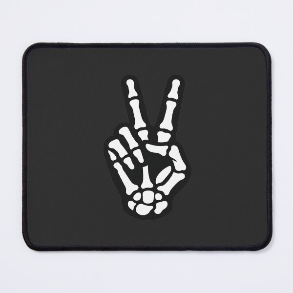 Item preview, Skeleton Peace Sign — Dark Peace designed and sold by DreamMachine69.