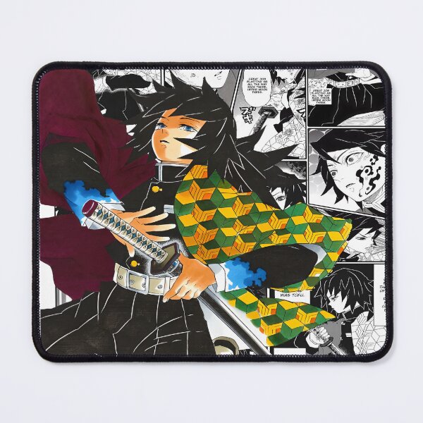 Item preview, Demon Slayer Giyu Print, Giyu Character Print, Kimetsu no Yaiba, Manga Room Decor, Anime Art designed and sold by PrintablePat.