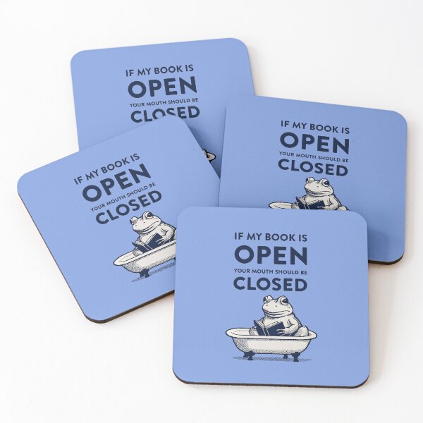 Item preview, If My Book Is Open Your Mouth Should Be Closed designed and sold by RebenCantik.