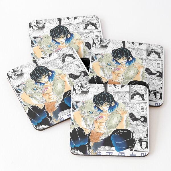 Artikelvorschau, Demon Slayer Inosuke Print, Inosuke Character Print, Kimetsu no Yaiba, Manga Room Decor, Anime Art entworfen und verkauft von PrintablePat.