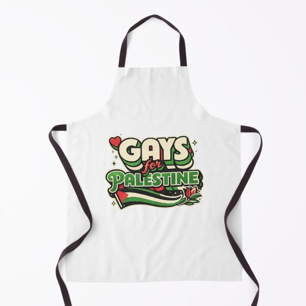 Item preview, Gays for Palestine Retro Typography LGBTQ Unity Gaza Strip West Bank Advocacy designed and sold by Aryabek.