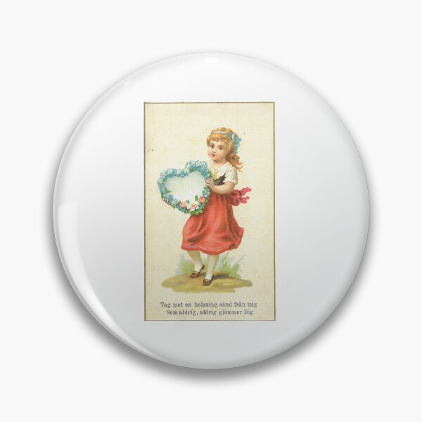 Item preview, Victorian Artwork: Girl with A Flowerheart - Wearable Fashion designed and sold by EmerentiaSkoog.