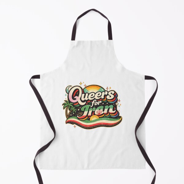 Item preview, Queers for Iran LGBTQ Solidarity Iran Tehran American War designed and sold by Aryabek.