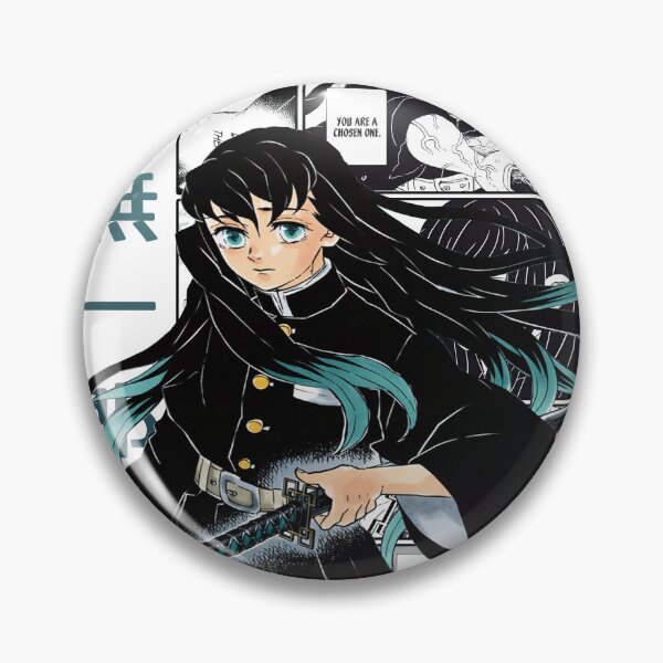 Artikelvorschau, Demon Slayer Muichiro Print, Mist Hashira Character Print, Kimetsu no Yaiba, Manga Room Decor, Anime Art entworfen und verkauft von PrintablePat.