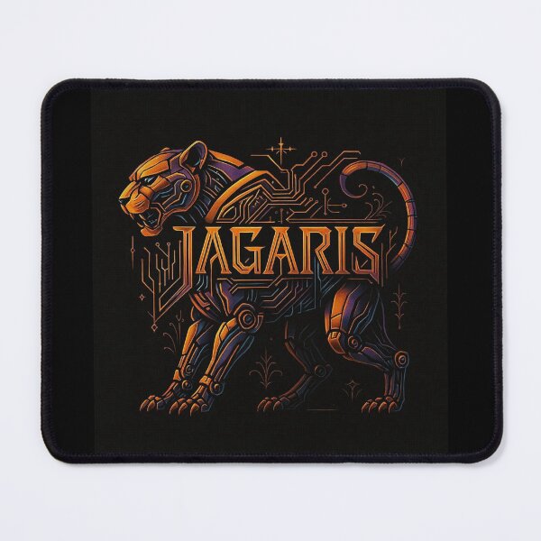 Item preview, Jagaris Robotic Jaguar Design, Mech Jaguar Art, Cyberpunk Robot Jaguar, Mechanical Panther, Futuristic Feline Sci-Fi Design designed and sold by Typologystudios.