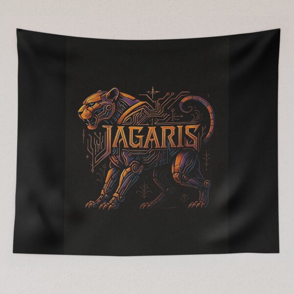 Item preview, Jagaris Robotic Jaguar Design, Mech Jaguar Art, Cyberpunk Robot Jaguar, Mechanical Panther, Futuristic Feline Sci-Fi Design designed and sold by Typologystudios.