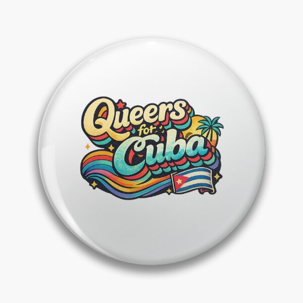 Item preview, Queers for Cuba LGBTQ Solidarity Havana Caribbean Social Justice Movement designed and sold by Aryabek.