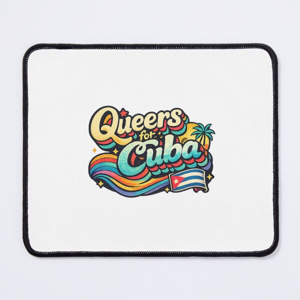 Item preview, Queers for Cuba LGBTQ Solidarity Havana Caribbean Social Justice Movement designed and sold by Aryabek.