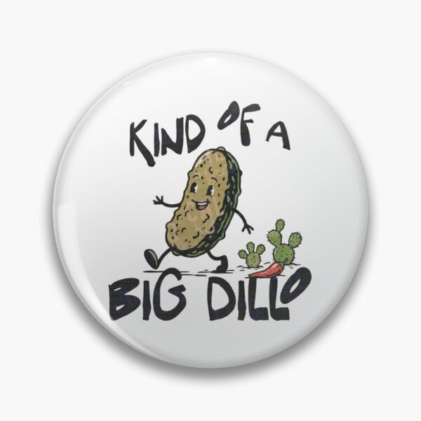 Item preview, Kind of a Big Dill Pickle | Funny Vintage Armadillo Style Sticker designed and sold by Moccroad.