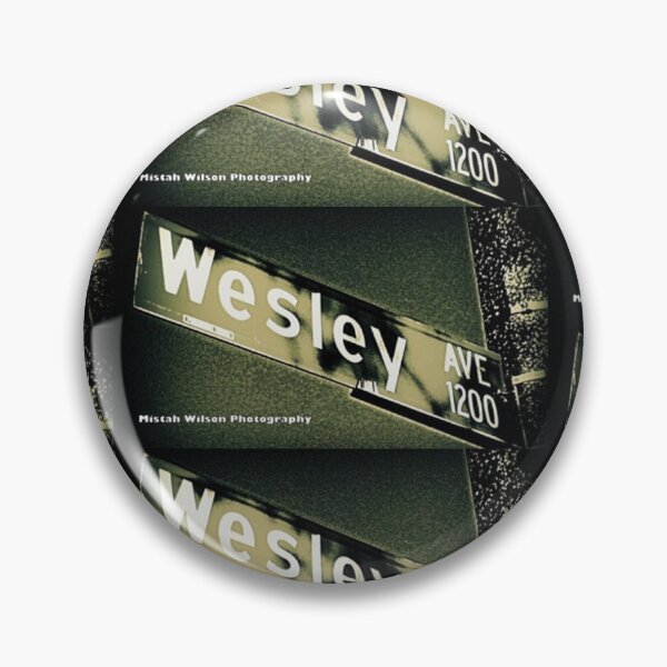 Item preview, Wesley Avenue, Pasadena, California by Mistah Wilson designed and sold by The Street Sign Store.