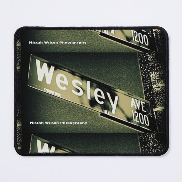 Item preview, Wesley Avenue, Pasadena, California by Mistah Wilson designed and sold by The Street Sign Store.