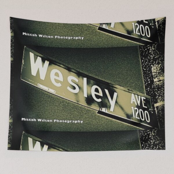 Item preview, Wesley Avenue, Pasadena, California by Mistah Wilson designed and sold by The Street Sign Store.