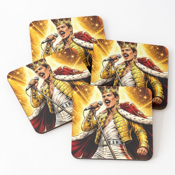 Item preview, Freddie Mercury Royal Stage Power Iconic Rock King Performance Art designed and sold by SHOCAMPOS DESIGNS .