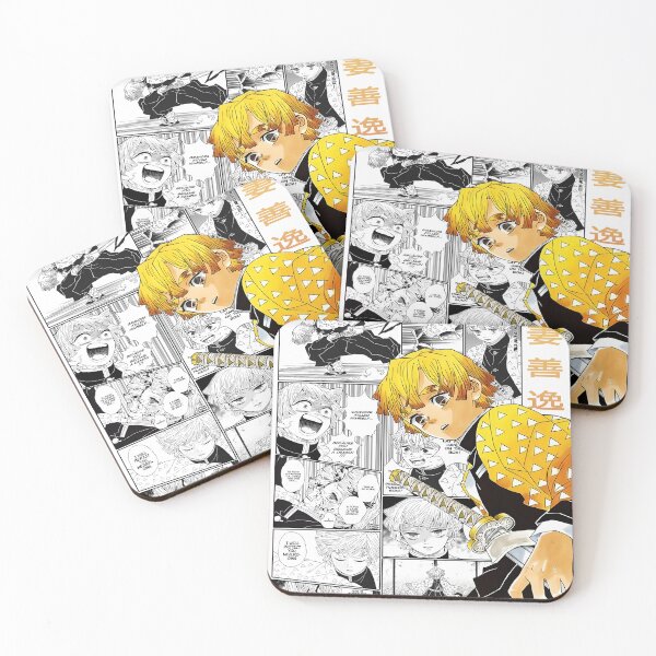 Artikelvorschau, Demon Slayer Zenitsu Print, Zenitsu Character Print, Kimetsu no Yaiba, Manga Room Decor, Anime Art entworfen und verkauft von PrintablePat.