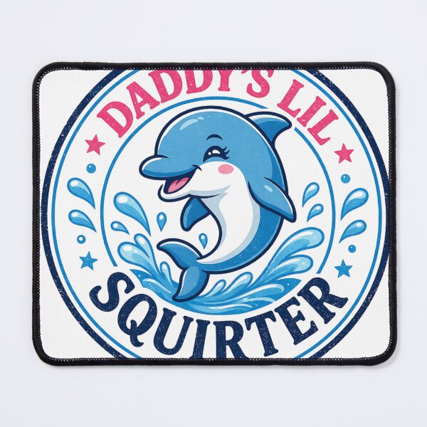 Item preview, Daddy’s Lil Squirter Funny Cute Naughty Sticker designed and sold by RottenThreads.
