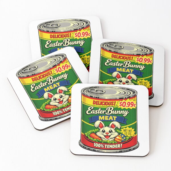 Item preview, Canned Cute Easter Bunny Meat, ready to eat for the perfect Easter family lunch designed and sold by Gunnar Hermansen.