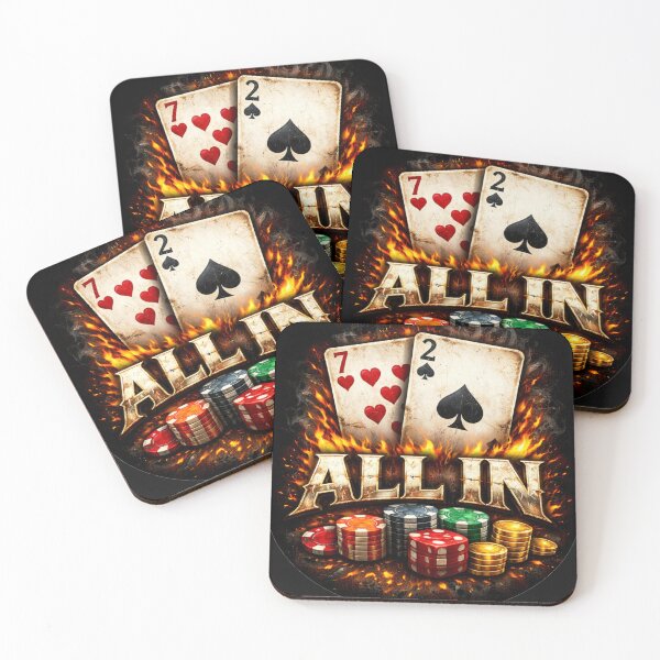 Item preview, All In Gone Wrong  Poker Texas Holdem Bad Beat  designed and sold by MWSailingClub.