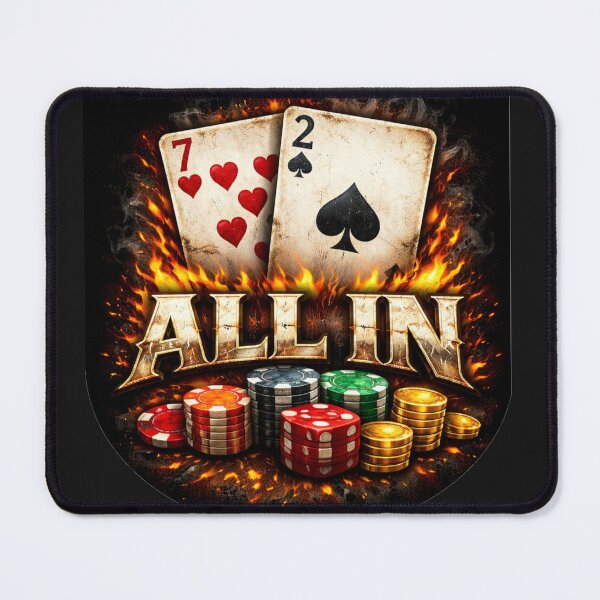 Item preview, All In Gone Wrong  Poker Texas Holdem Bad Beat  designed and sold by MWSailingClub.