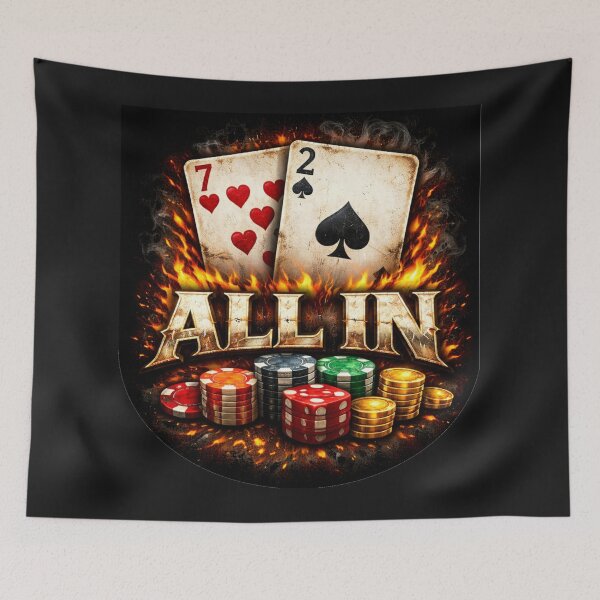 Item preview, All In Gone Wrong  Poker Texas Holdem Bad Beat  designed and sold by MWSailingClub.