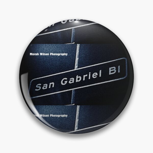 Item preview, San Gabriel Boulevard, Pasadena, California by Mistah Wilson designed and sold by The Street Sign Store.