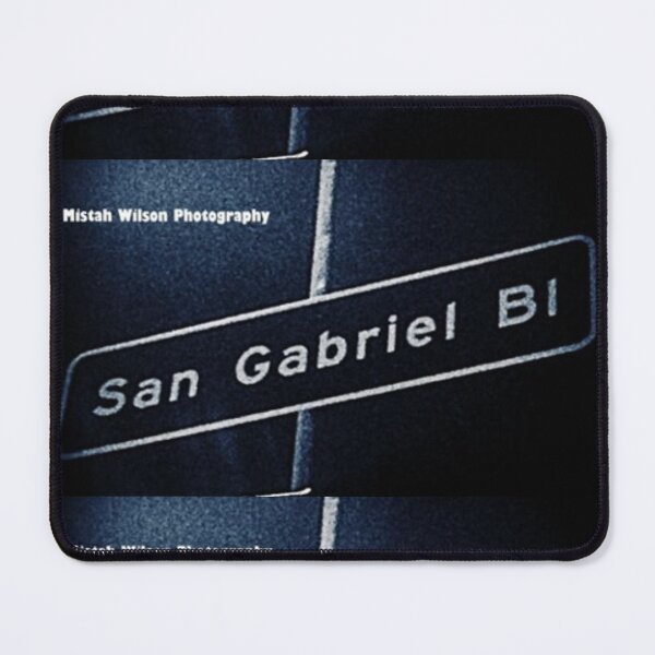 Item preview, San Gabriel Boulevard, Pasadena, California by Mistah Wilson designed and sold by The Street Sign Store.