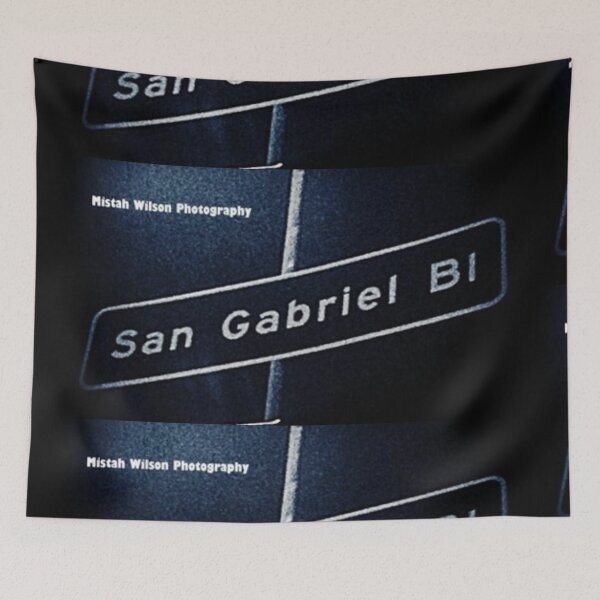 Item preview, San Gabriel Boulevard, Pasadena, California by Mistah Wilson designed and sold by The Street Sign Store.
