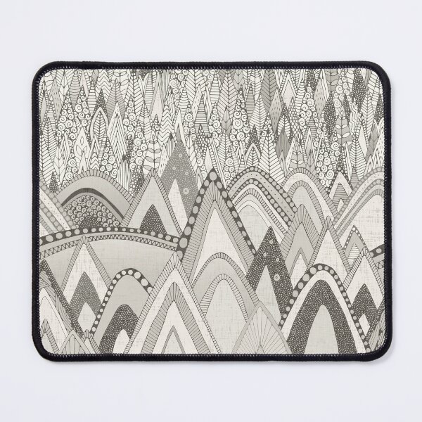 Item preview, mountains and trees mono designed and sold by scrummy.