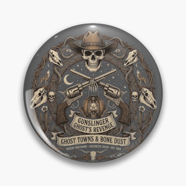 Item preview, Gunslinger Ghost's Revenge: Ghost Towns & Bone Dust Western Gothic designed and sold by FarDesign.