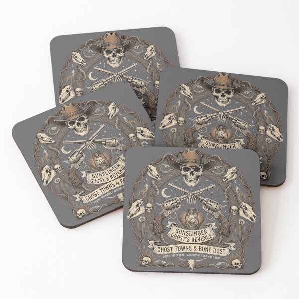 Item preview, Gunslinger Ghost's Revenge: Ghost Towns & Bone Dust Western Gothic designed and sold by FarDesign.