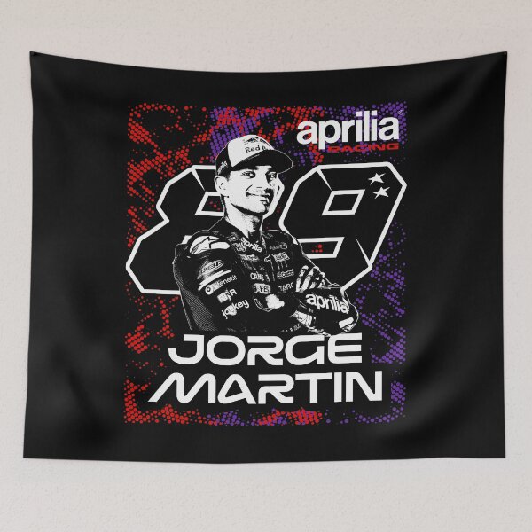 Item preview, Jorge Martin 89 Martinator MotoGP Aprilia Racing Spain (Spanish Rider) designed and sold by Stotee.