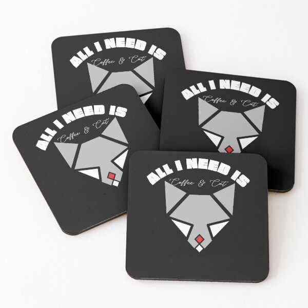 Item preview, All I Need is Coffee & Cat  designed and sold by BoldMarks.