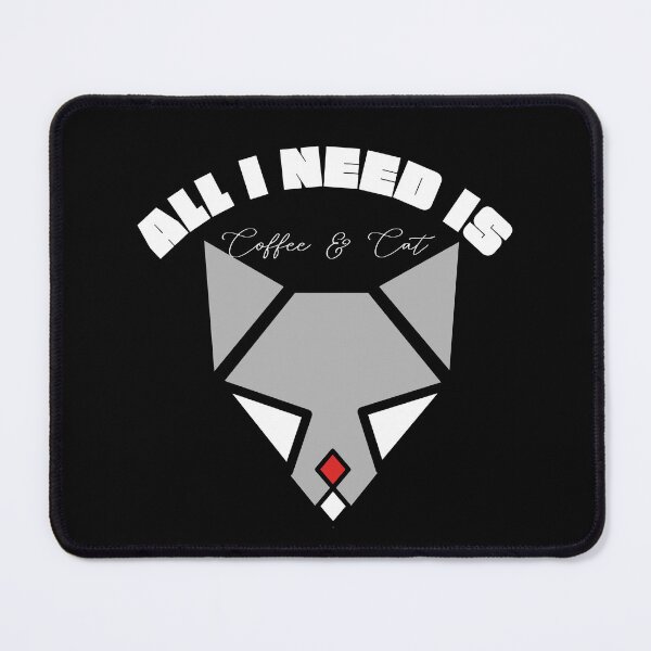 Item preview, All I Need is Coffee & Cat designed and sold by BoldMarks.