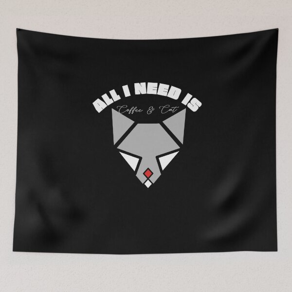 Item preview, All I Need is Coffee & Cat  designed and sold by BoldMarks.