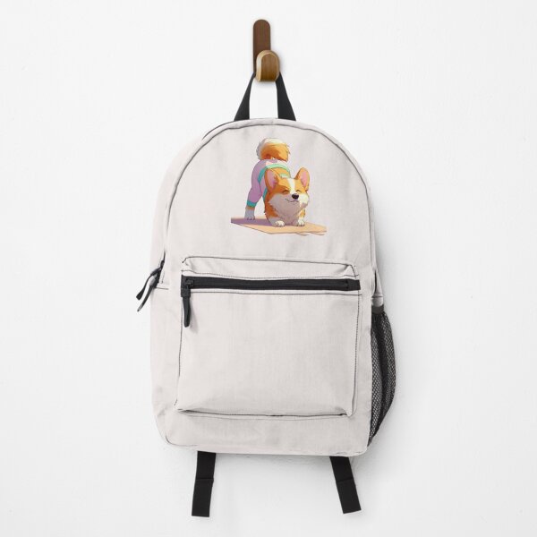 Item preview, Corgi Flow – Cute Animated Yoga Dog designed and sold by PawMashStudio.