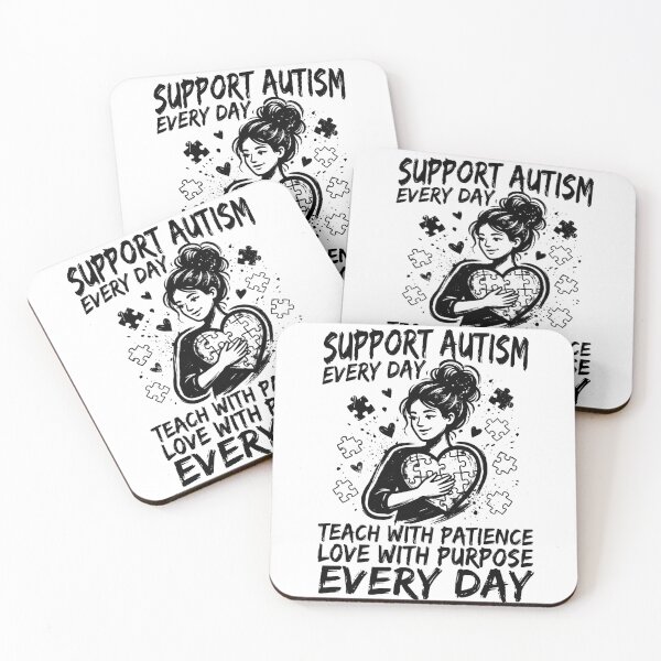 Item preview, I'll Support Autism Here Or There Everywhere design, Autism Acceptance Puzzle Gift, Dr Seuss Style Autism Awareness Graphic designed and sold by AsturShop.