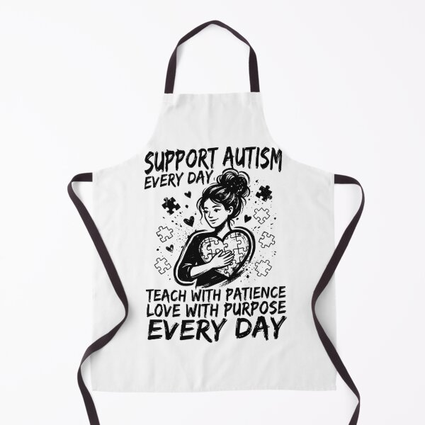 Item preview, I'll Support Autism Here Or There Everywhere design, Autism Acceptance Puzzle Gift, Dr Seuss Style Autism Awareness Graphic designed and sold by AsturShop.