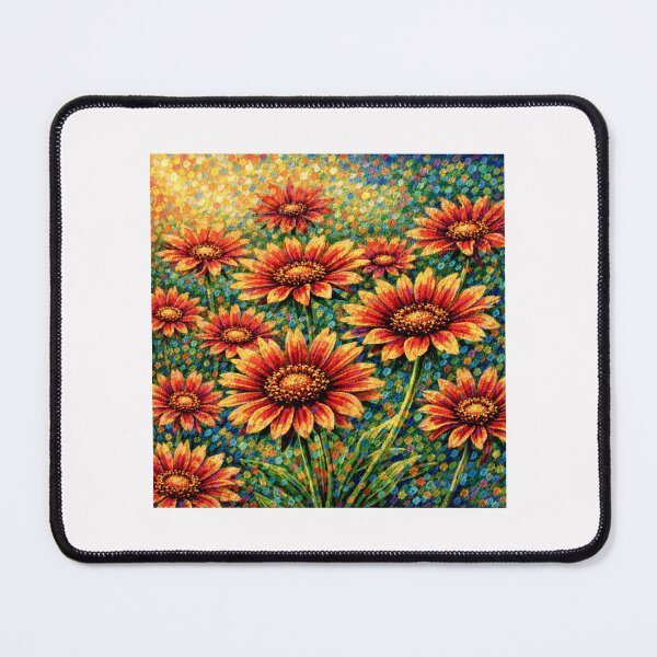 Item preview, Minimalist Fire in Bloom , Gaillardia Fanfare in Harmony #12 designed and sold by Helios Be. Lavsh.