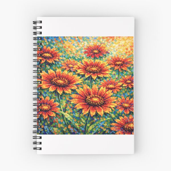 Item preview, Minimalist Fire in Bloom , Gaillardia Fanfare in Harmony #13 designed and sold by Helios Be. Lavsh.