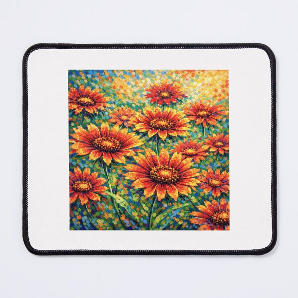 Item preview, Minimalist Fire in Bloom , Gaillardia Fanfare in Harmony #13 designed and sold by Helios Be. Lavsh.