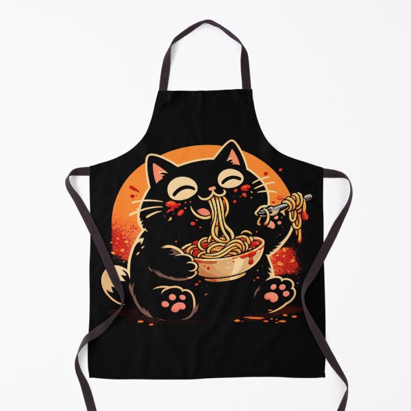 Item preview, Cat Eating Spaghetti designed and sold by Bannie.