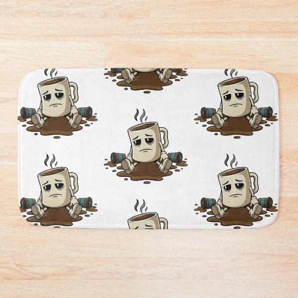 Item preview, Exhausted Coffee Mug (Muggy) designed and sold by BeccoMaskLab.