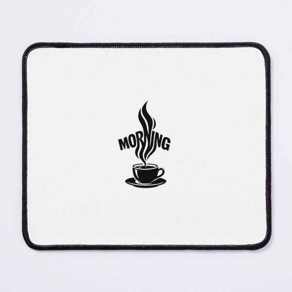 Item preview, Morning Coffee Steam Typography designed and sold by Le Grand Requin.